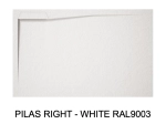 Bac douche italienne design, avec évacuation d'eau en angle, Largeur 110 à 200 x l. 70 à 90 cm, anti glissant, fabrication sur mesure, LIVRAISON OFFERT